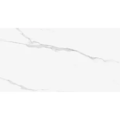 Piastrella in gres porcellanato venato grigio 60x120 cm