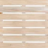 Piastrella zigrinata da esteno in legno 50x50x3,2 cm