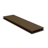 Piastrelle da esterno doga WPC easylife marrone 143x2000 mm