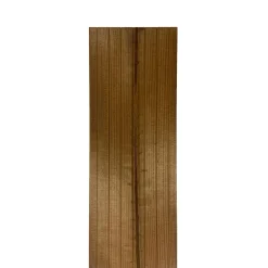 Piastrelle da esterno doga Thermowood clip sistem natural 118x210 cm