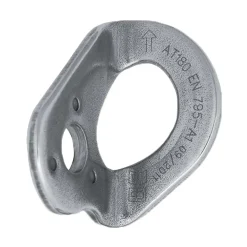Piastrina ancoraggio permanente in acciaio inox