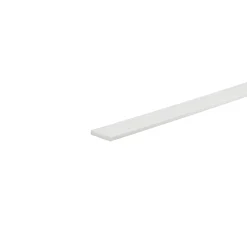 Piattina pvc 1 m 20x3 mm bianco opaco
