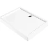 Piatto doccia acrilico rettangolare Idrostile Genio 120x80 cm bianco