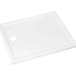 Piatto doccia acrilico rettangolare Idrostile Praim 100x90 cm bianco