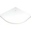 Piatto doccia acrilico semicircolare Idrostile 90x90 cm bianco
