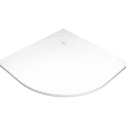 Piatto doccia acrilico semicircolare Idrostile 90x90 cm bianco