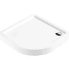 Piatto doccia acrilico semicircolare Idrostile Genio 90x90 cm bianco