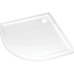 Piatto doccia acrilico semicircolare Idrostile Praim 90x90 cm bianco
