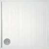 Piatto doccia Border 80 cm x 80 cm Bianco