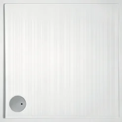 Piatto doccia Border 80 cm x 80 cm Bianco