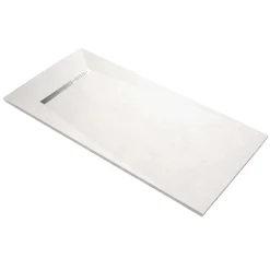 Piatto doccia in marmoresina Advance 80x120 cm bianco