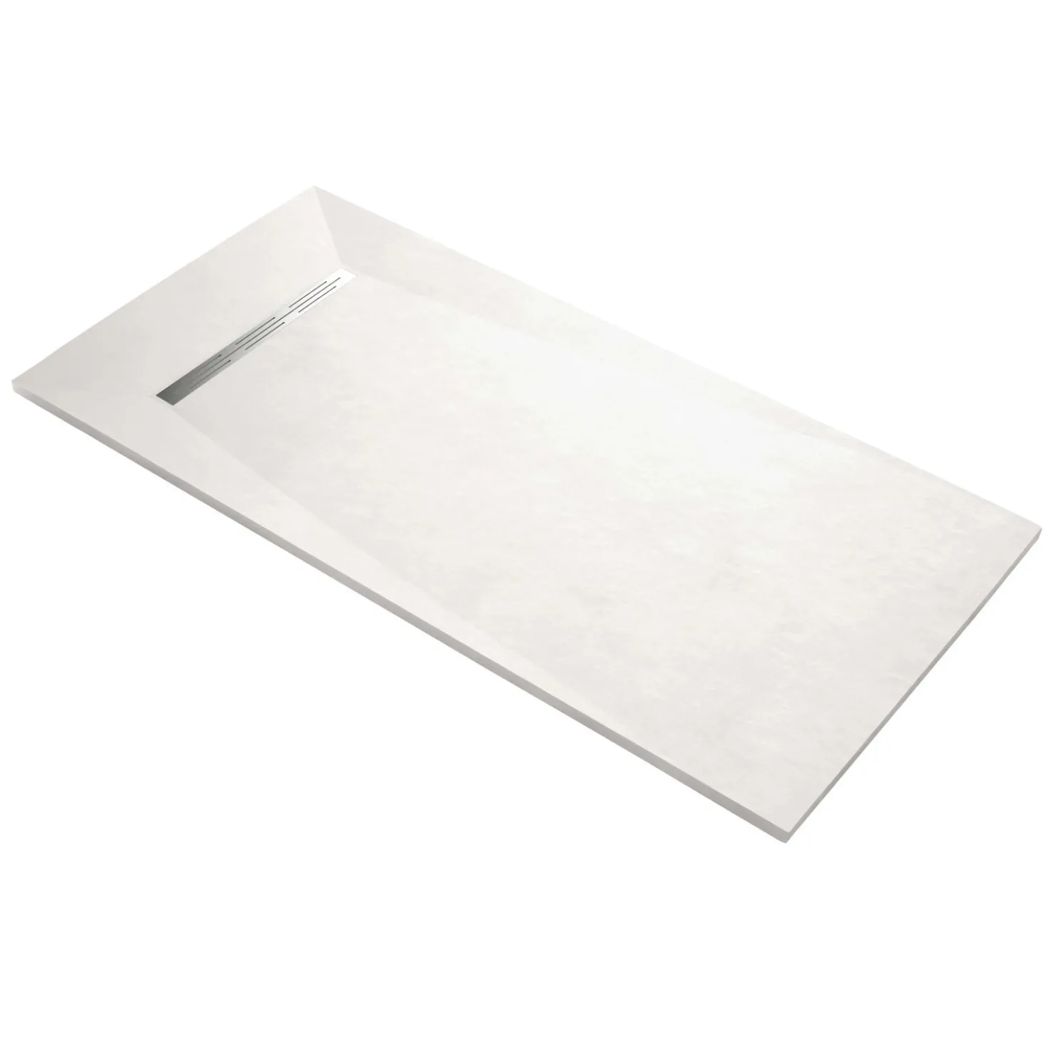 Piatto doccia in marmoresina Advance 80x80 cm bianco