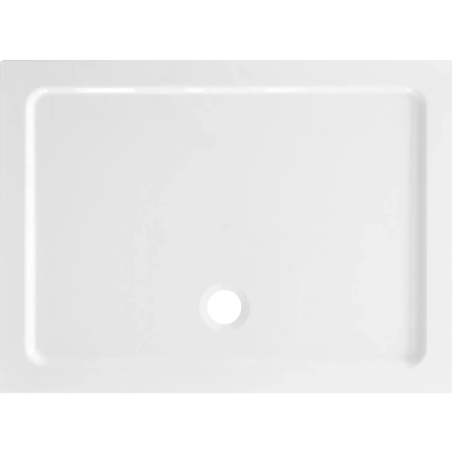 Piatto doccia in tecnopolimero Mr.Flat 70x90 cm x H 3 cm