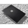 Piatto doccia Newstone 100 cm x 70 cm nero