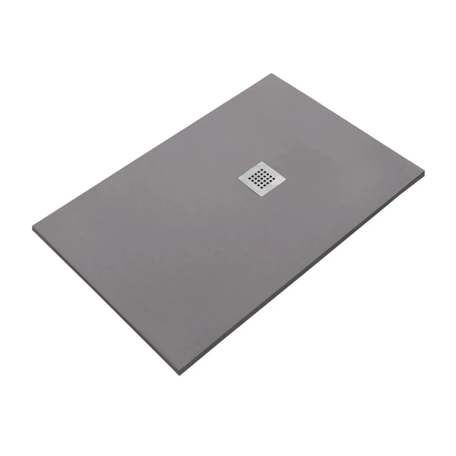 Piatto doccia Newstone 90x80 cm grigio