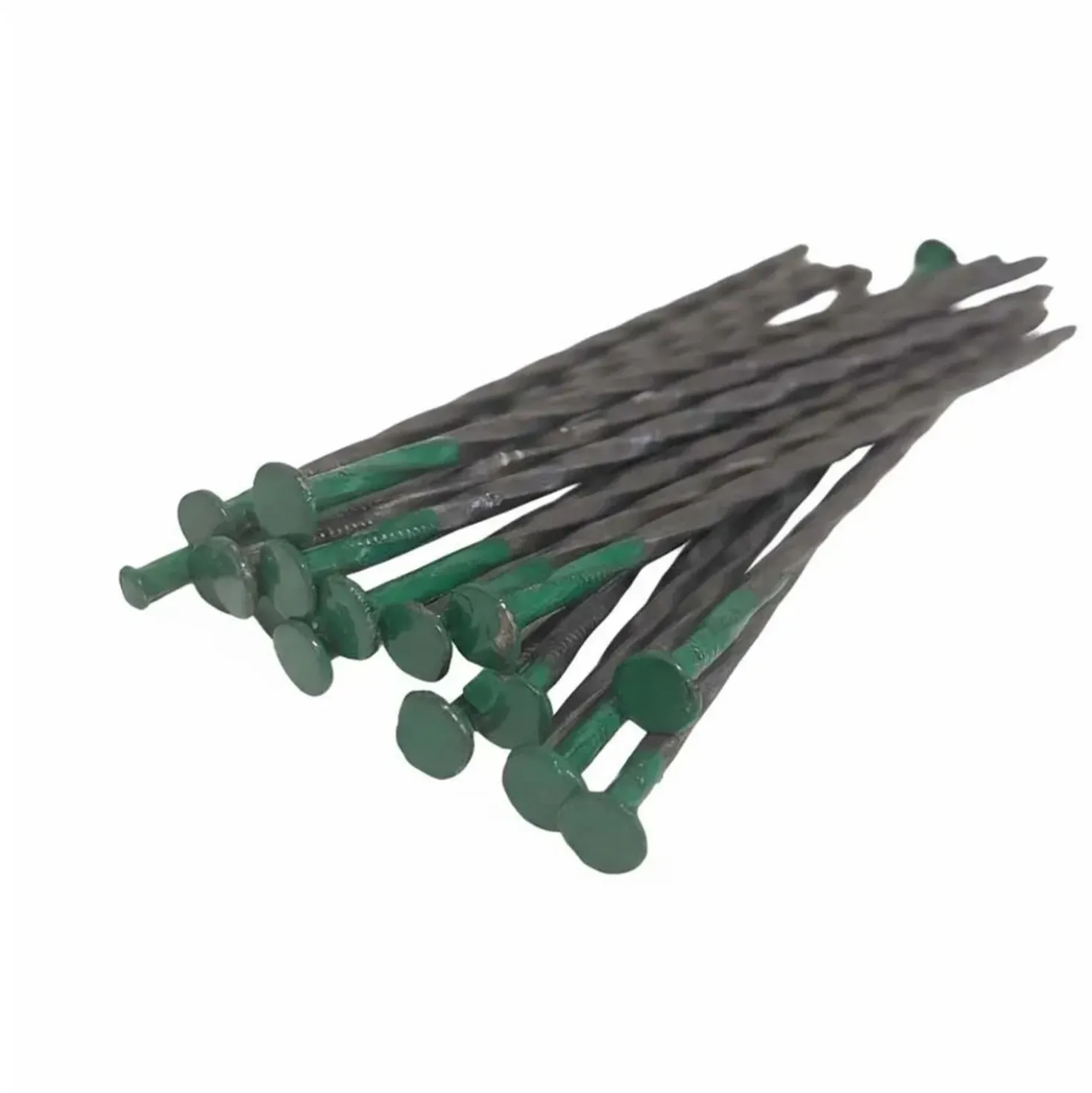 Picchetti a chiodo per fissaggio prato 15 cm 50 pz