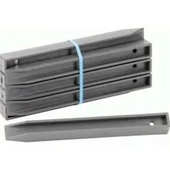 Picchetti per bordura ecolat in plastica riciclata H 38 cm 10 pz