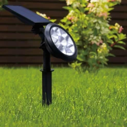 Picchetto solare LED luce multicolor e naturale