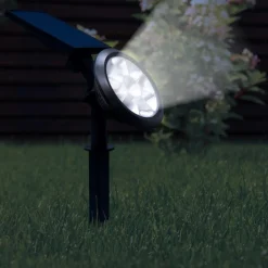 Picchetto solare LED luce multicolor e naturale