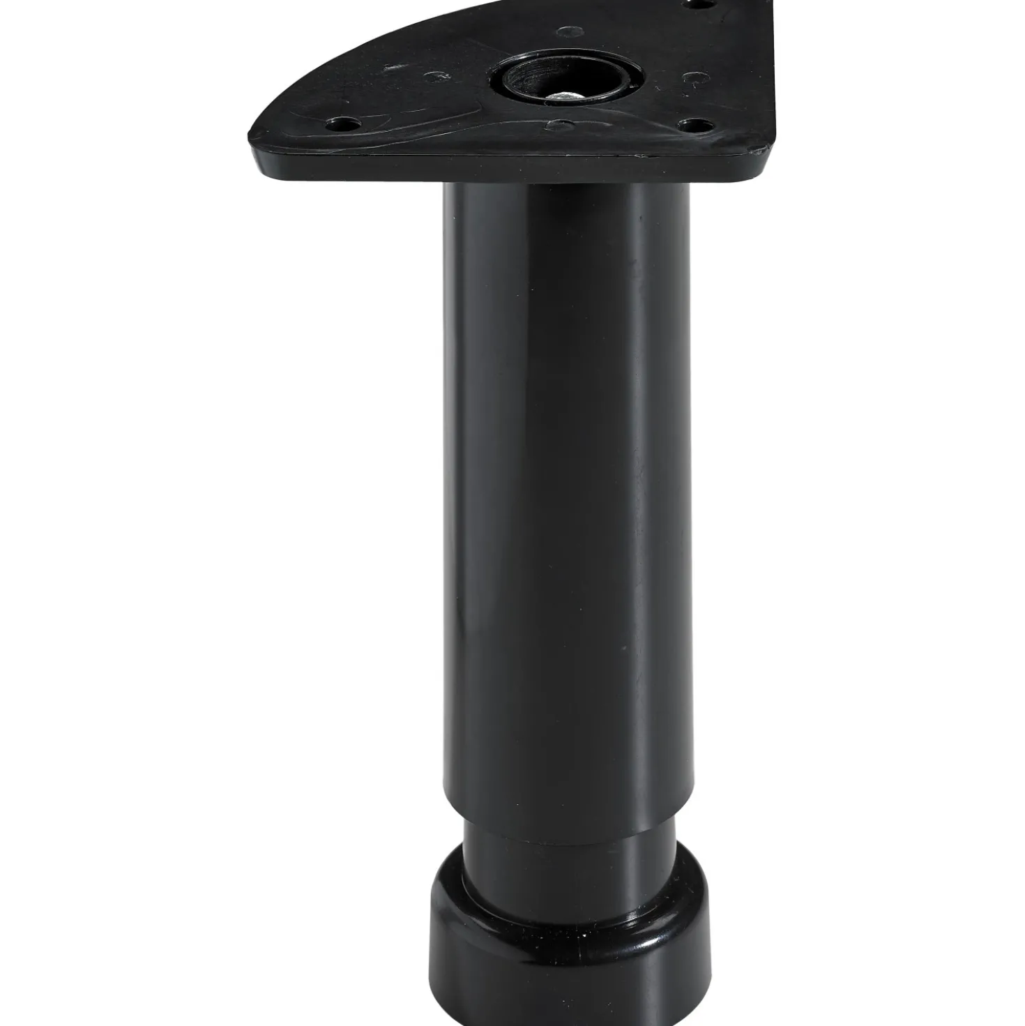Piedi per mobili regolabile nero 130 - 180 mm