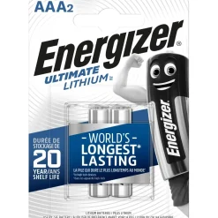 Pila al litio Energizer Ultimate AAA Micro 2 pz