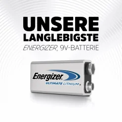 Pila al litio Energizer ULTIMATE 9 V 1 pz