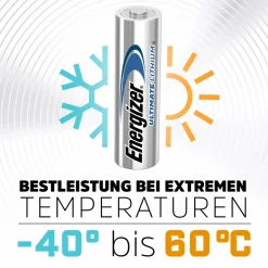Pila al litio Energizer ULTIMATE AA Mignon 4 pz