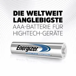 Pila al litio Energizer ULTIMATE AAA Micro 4 pz