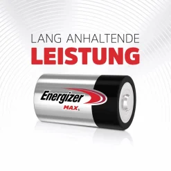 Pila alcalina Energizer MAX ALK D Mono 2 pz