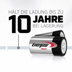 Pila alcalina Energizer MAX ALK D Mono 2 pz