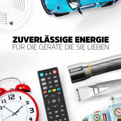 Pila alcalina Energizer MAX ALK 9V E-Block 1 pz