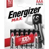 Pila alcalina MAX ALK AAA 6 pz