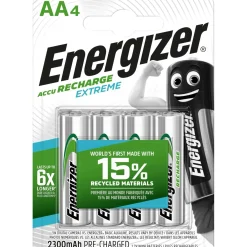 Pila ricaricabile Energizer EXTREME RECH AA Stilo 4 pz