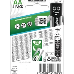 Pila ricaricabile Energizer EXTREME RECH AA Stilo 4 pz