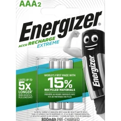 Pila ricaricabile Energizer EXTREME RECH AAA Mini Stilo 2 pz