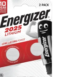 Pile litio bottone Energizer CR2025 specialistiche 155 mAh 2 pz