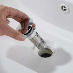 Piletta lavabo click clack Buzzy cromo