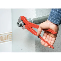 Pinza a pappagallo giratubi becco a S LUX-TOOLS Comfort 25 mm (1") 320 mm