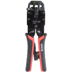 Pinza crimpatrice per connettori plug RJ4/6/8