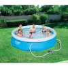 Piscina Bestway Fast Set con pompa filtro a cartuccia Ø 305 cm X 76 cm