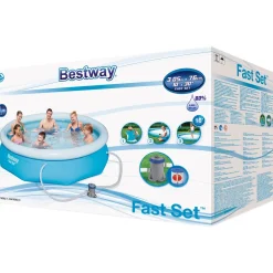 Piscina Bestway Fast Set con pompa filtro a cartuccia Ø 305 cm X 76 cm