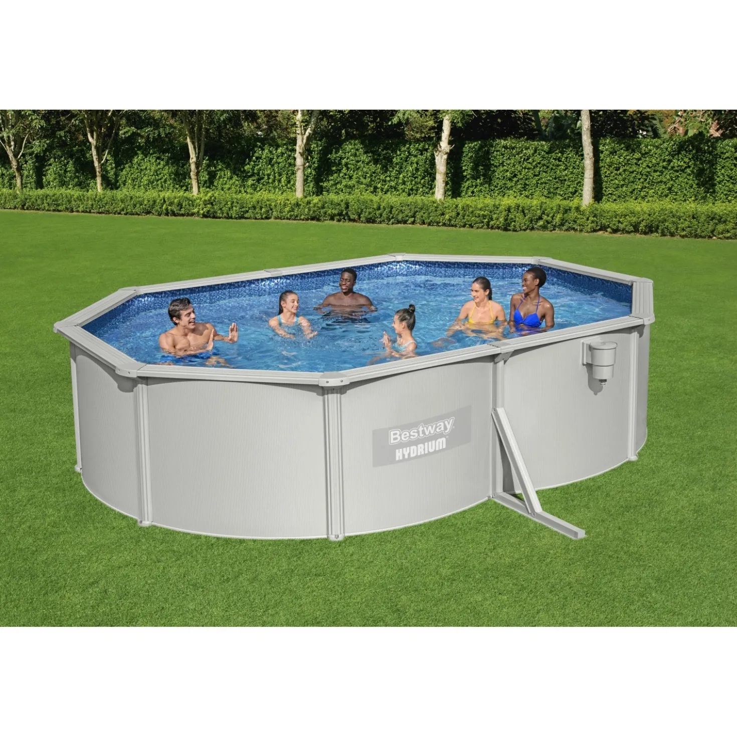 Piscina Bestway Hydrium 500x360x120 cm con filtro a sabbia