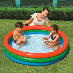 Piscina fuori terra gonfiabile Bestway 3 anelli Ø 152 cm x 30 cm