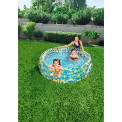 Piscina fuori terra gonfiabile Bestway Sea Life 3 anelli Ø 170 X 53 cm