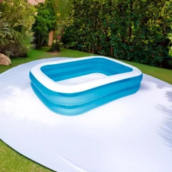 Piscina fuori terra gonfiabile Bestway Family a 2 anelli 211x132x46 cm