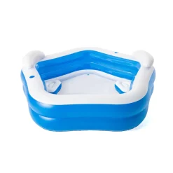Piscina fuori terra gonfiabile Bestway Family Pentagono 213x206x69 cm