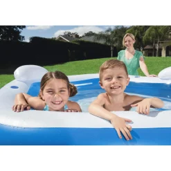 Piscina fuori terra gonfiabile Bestway Family Pentagono 213x206x69 cm