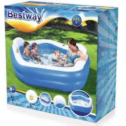 Piscina fuori terra gonfiabile Bestway Family Pentagono 213x206x69 cm