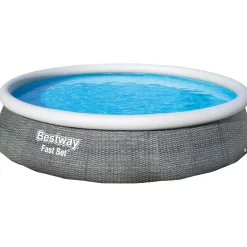 Piscina fuori terra in pvc Bestway Fast Set filtro a cartuccia Ø 396 x 84 cm