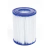 Piscina fuori terra tubolare in pvc/acciaio Bestway Pw SteelFrame 488x244x122 cm